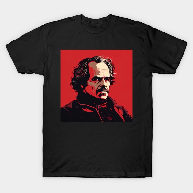 Nathaniel Hawthorne T-Shirt by ComicsFactory